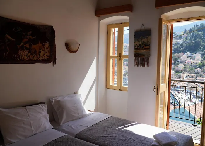 Panoramic View House Sými